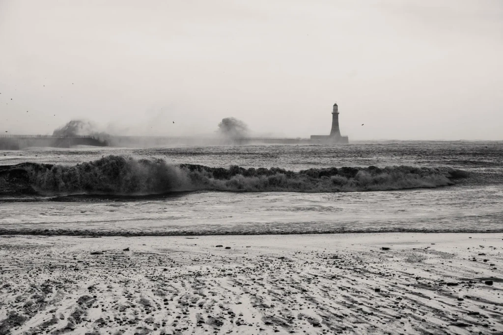 Dramatic Confrontation, from A Lighthouse Stands Where the Land Ends
