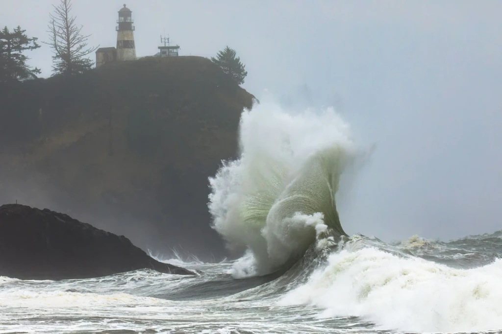 Iconic Encounter, from A Lighthouse Stands Where the Land Ends