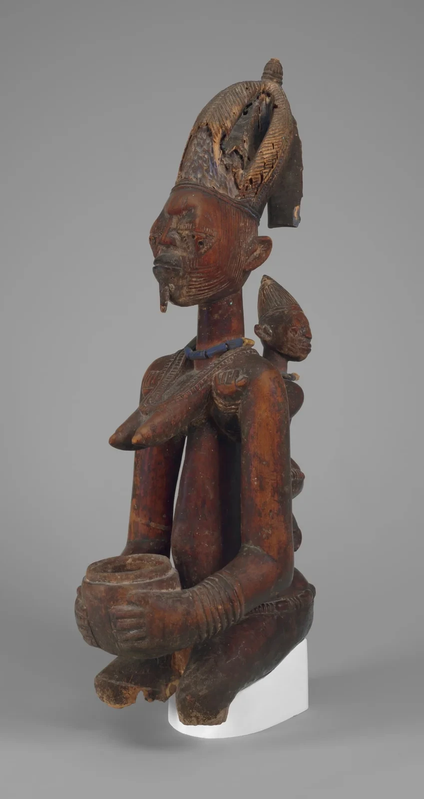 Female Figure with Bowl, from African Art