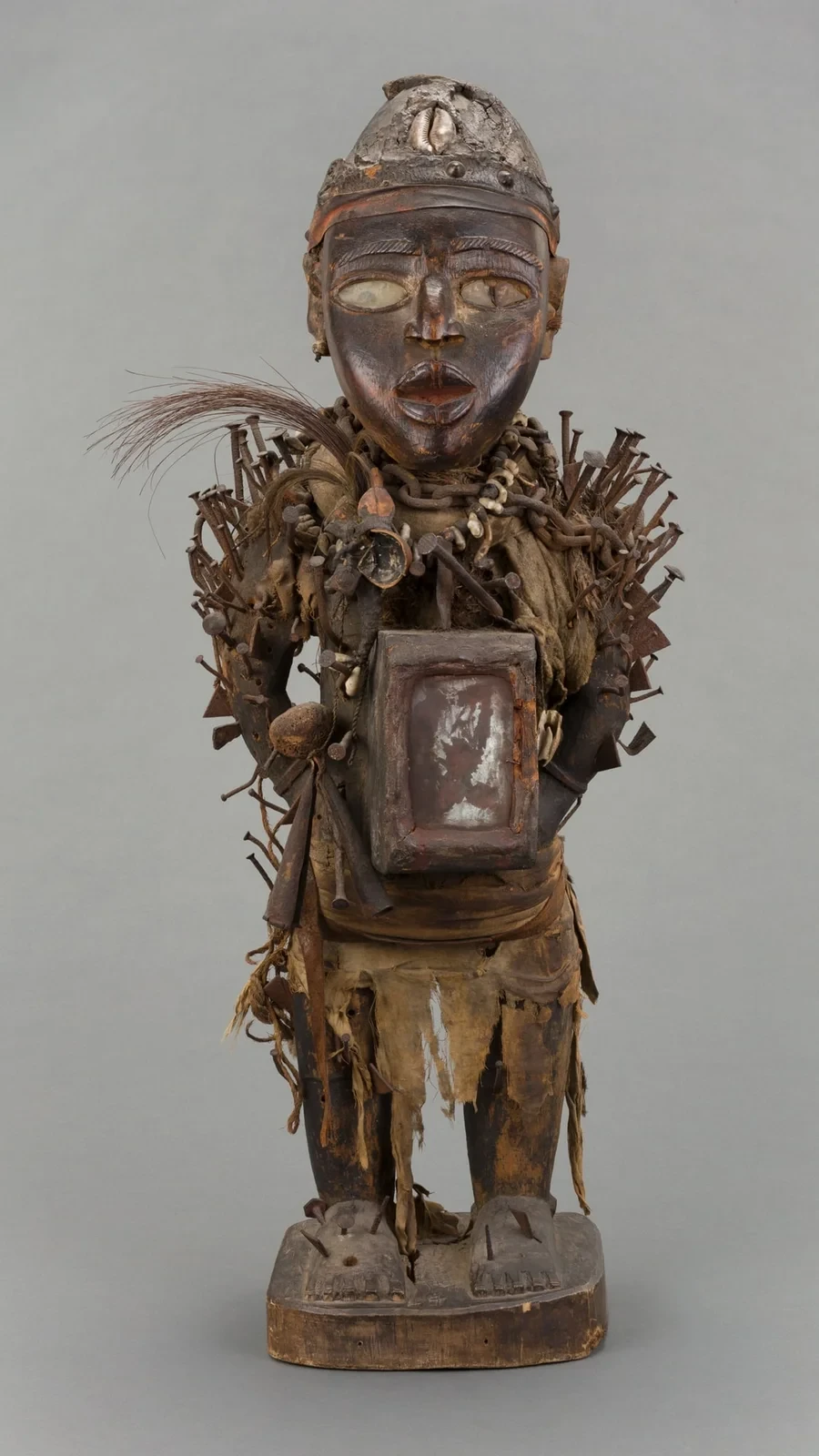 Male Figure (Nkisi Nkondi), from African Art