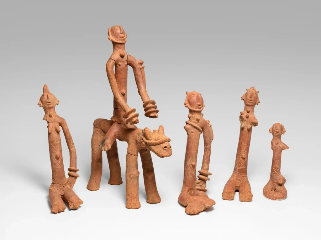 Equestrian and Four Figures, from African Art