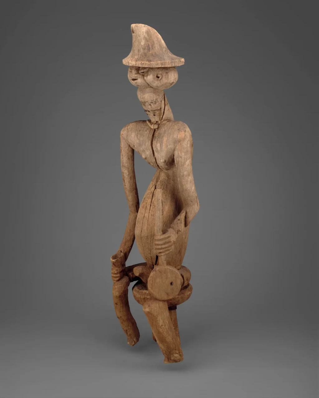 Portrait Figure of Metang, the 10th King of Batufam, from African Art