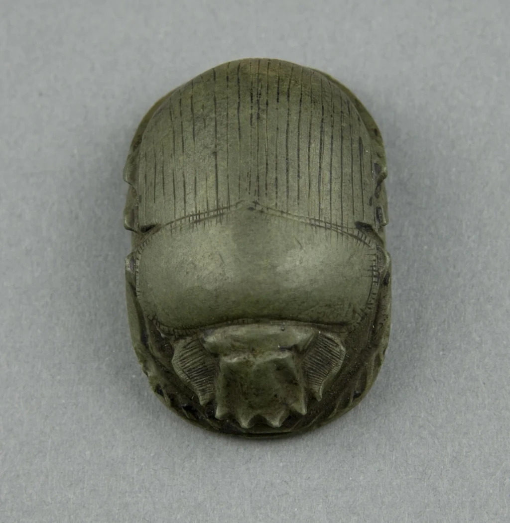 Heart Scarab, from Ancient Egypt Made Art for the Dead