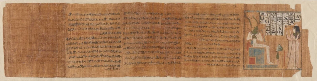 Funerary Papyrus of Tayuhenutmut, from Ancient Egypt Made Art for the Dead