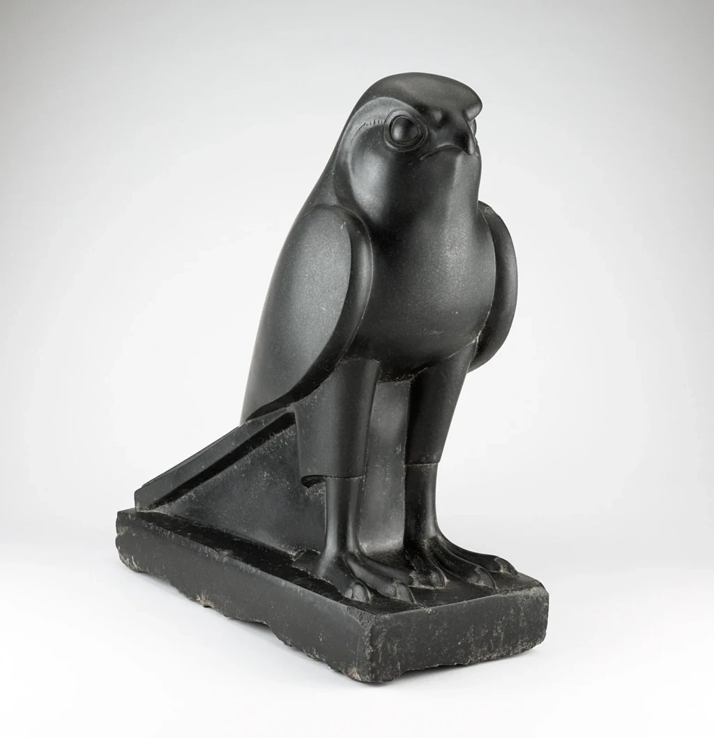 Statue of Horus, from Ancient Egypt Made Art for the Dead
