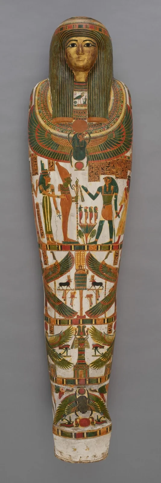 Coffin and Mummy of Paankhaenamun, from Ancient Egypt Made Art for the Dead