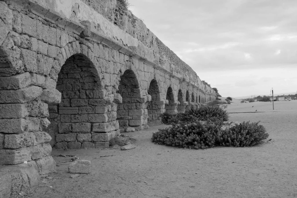 Caesarea Beach, from Aqueducts: The Slope You Cannot See