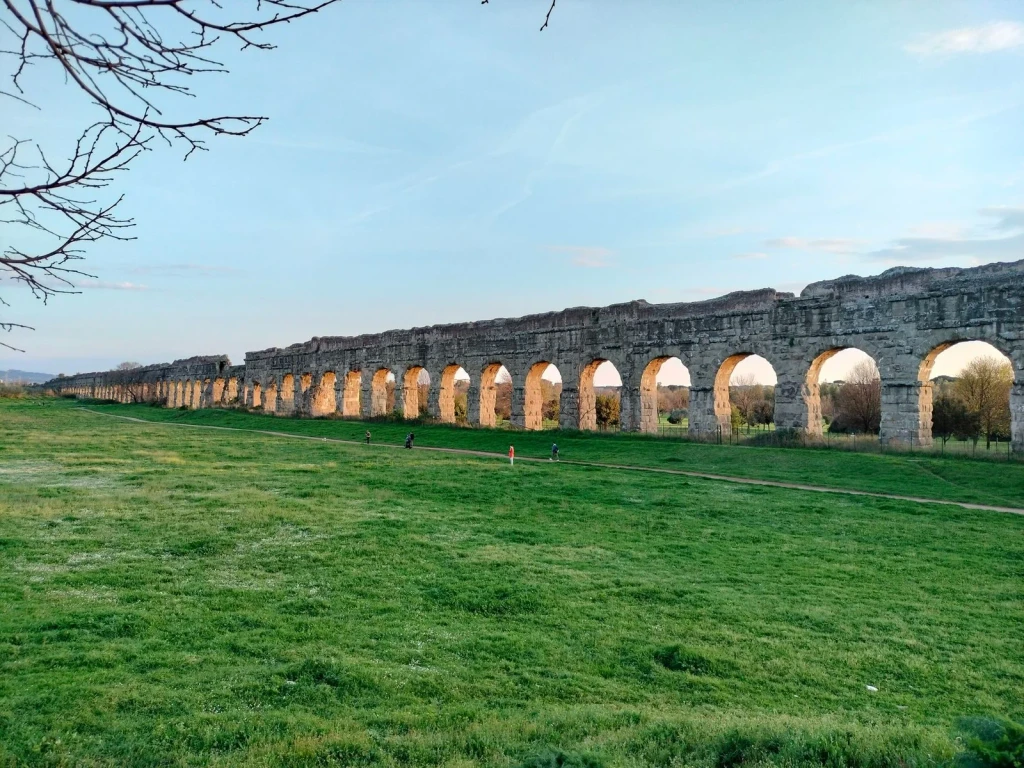 Park at Dusk, from Aqueducts: The Slope You Cannot See