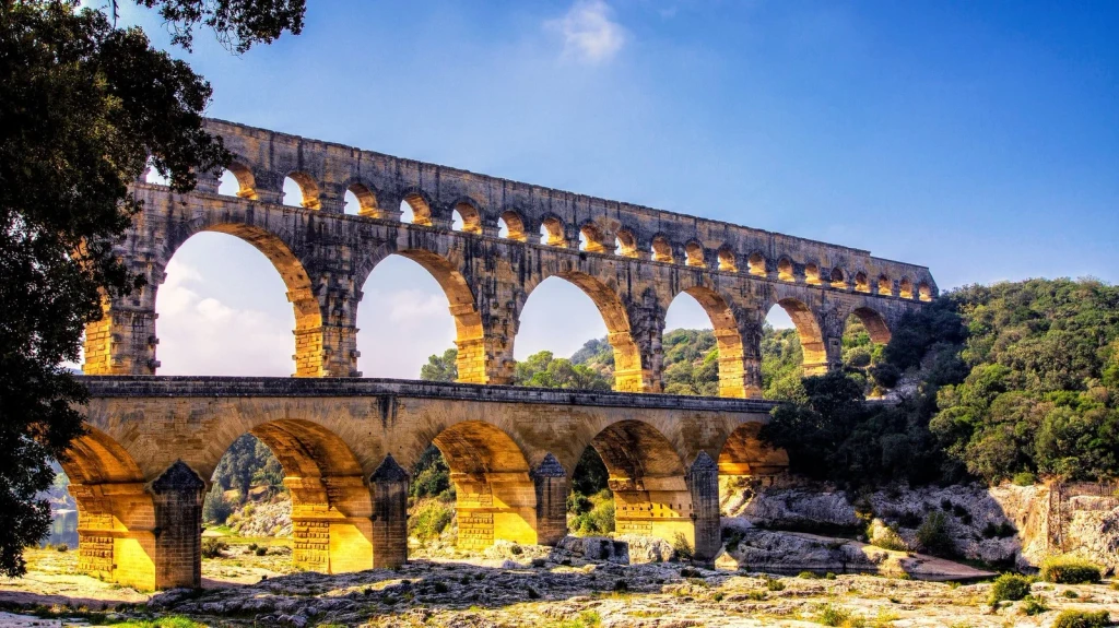 Pont du Gard, from Aqueducts: The Slope You Cannot See