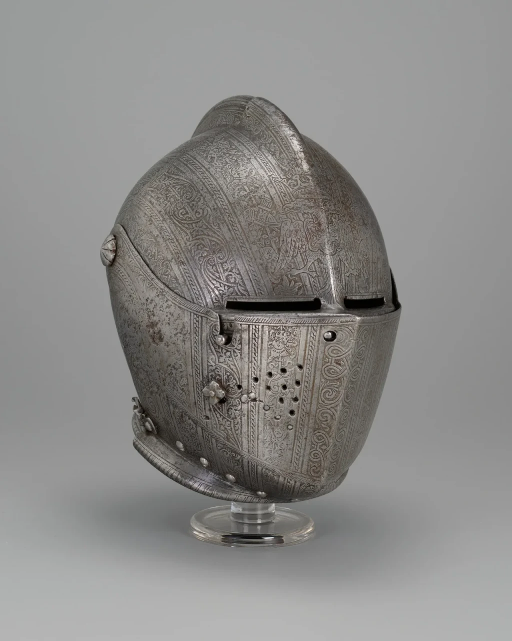 Close Helmet from an Armor of Tsar Dmitry I, from Arms and Armour