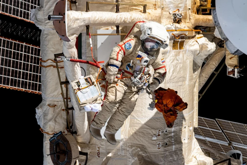 Roscosmos spacewalker Sergey Prokopyev, from Astronauts: Working in a Vacuum