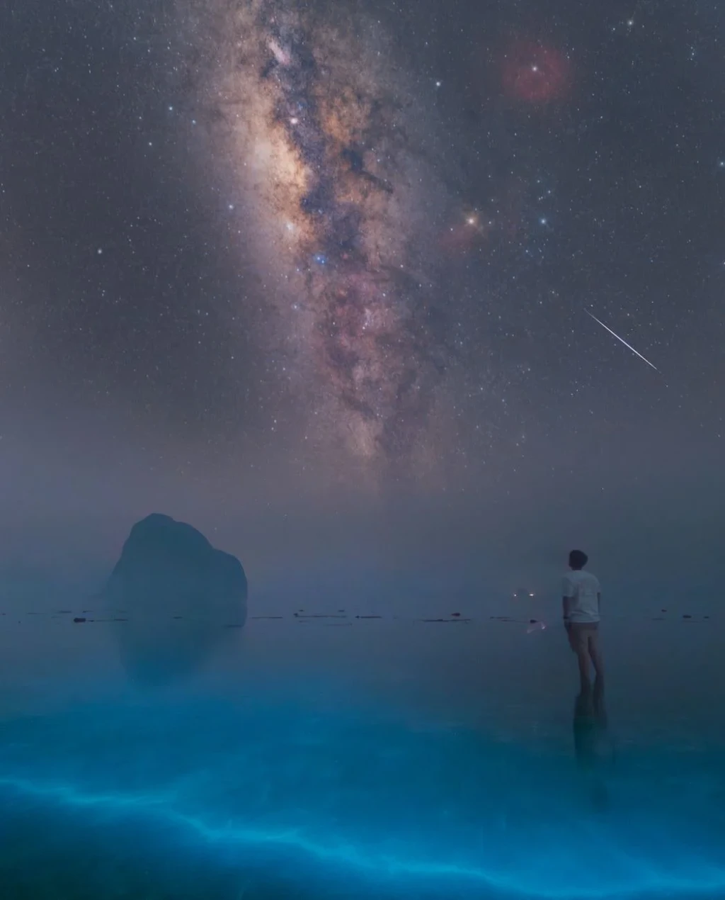 Between Two Skies, from Bioluminescence: The Living Things That Glow