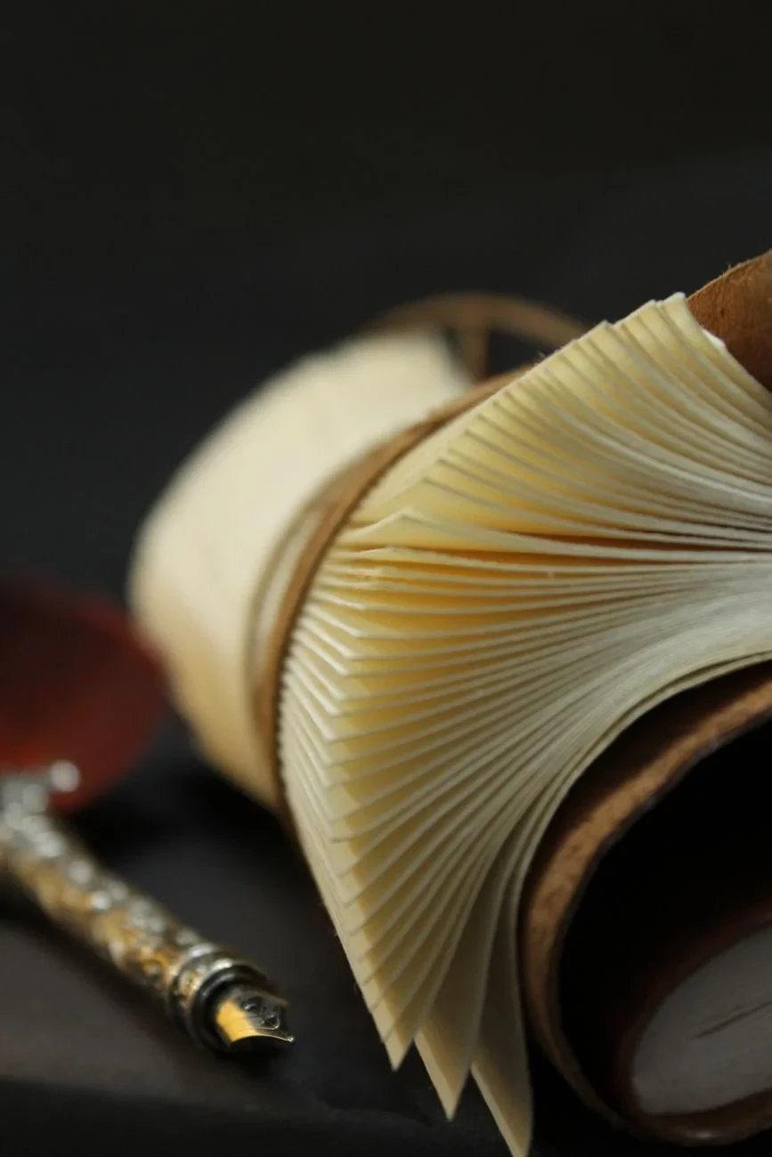 Vintage Notebook, from Bookbinding: How Pages Became Objects
