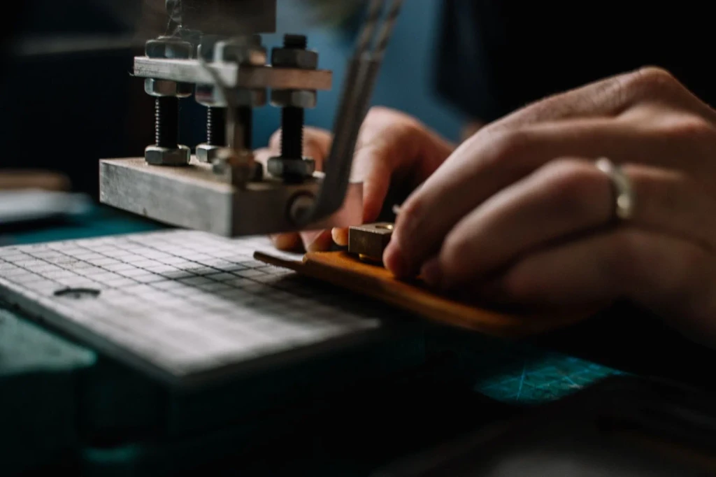 Hands in Motion, from Bookbinding: How Pages Became Objects