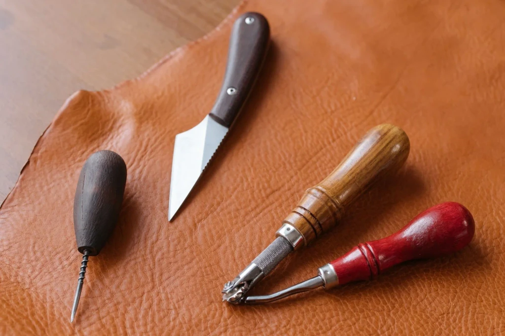 Leather Working, from Bookbinding: How Pages Became Objects