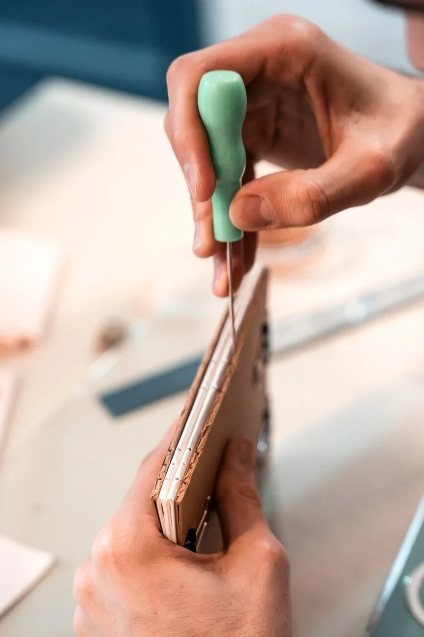Thread and Needle, from Bookbinding: How Pages Became Objects