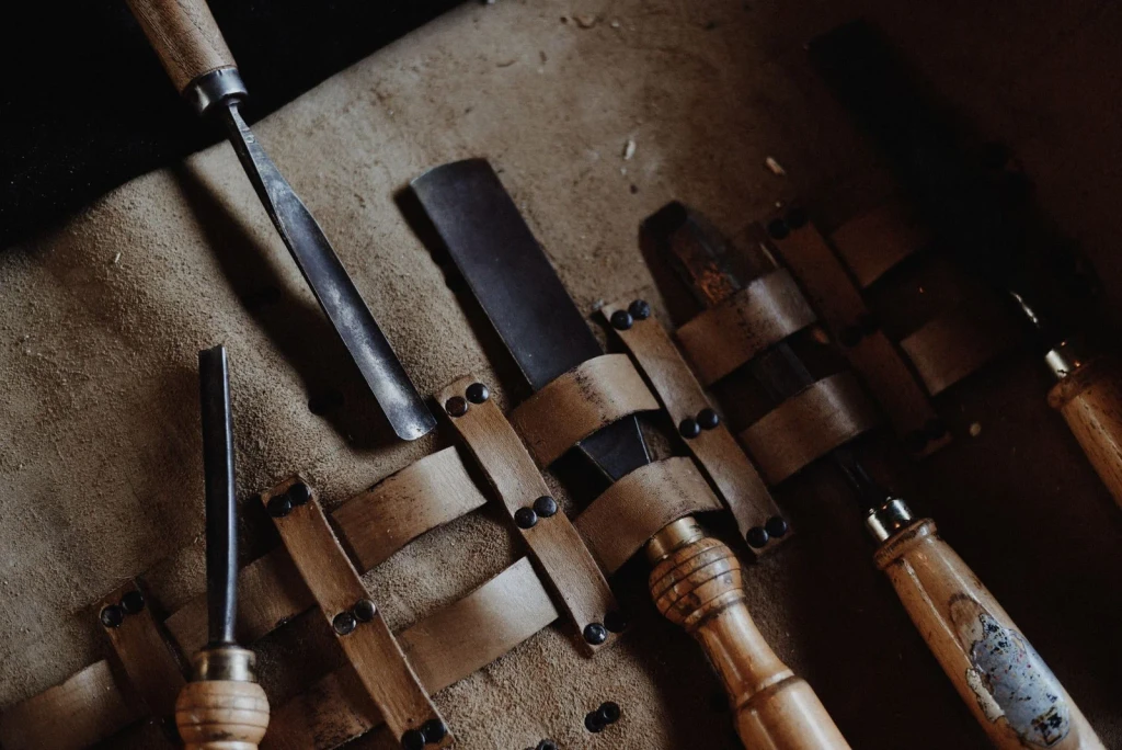 Woodworking Tools, from Bookbinding: How Pages Became Objects