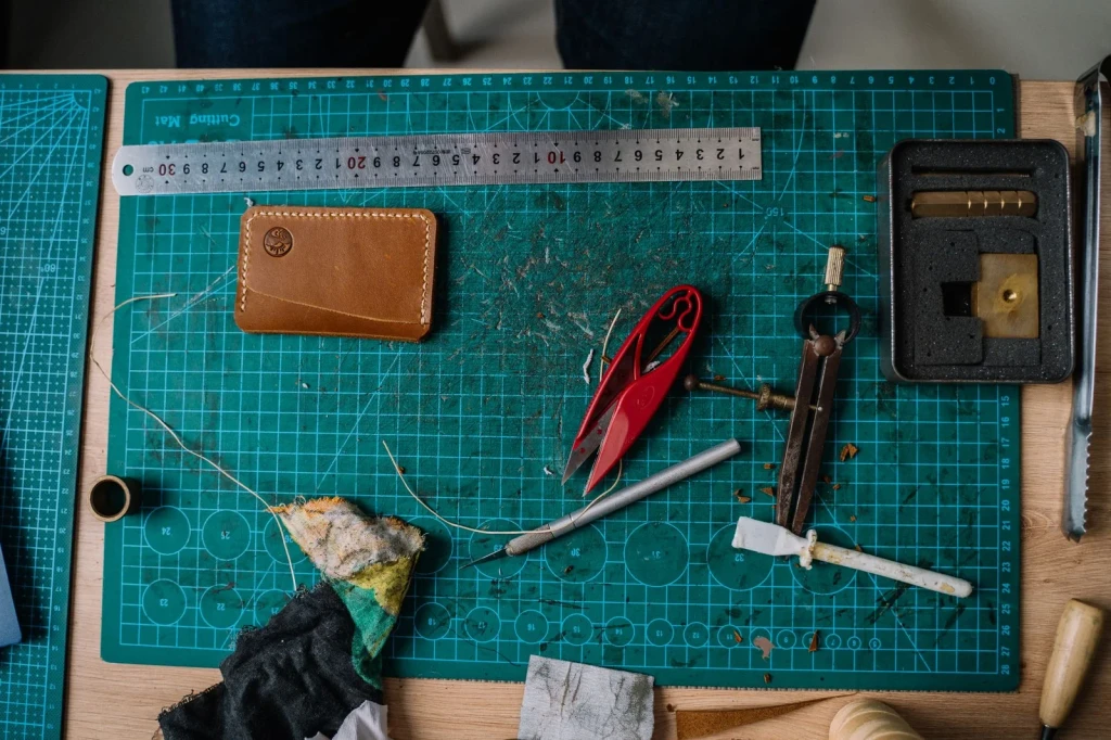 Tools of the Trade, from Bookbinding: How Pages Became Objects