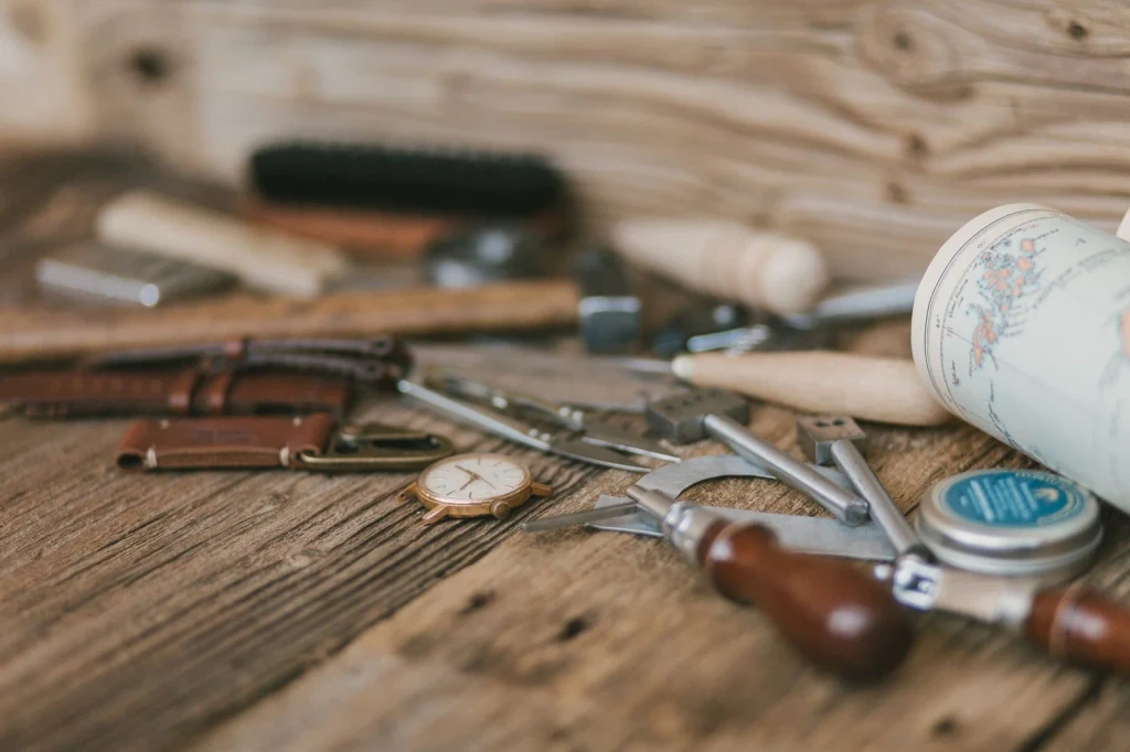 The Maker's Table, from Bookbinding: How Pages Became Objects