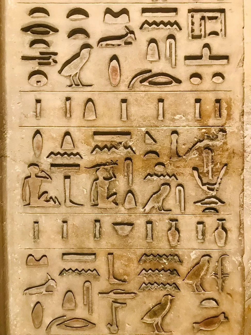 Hieroglyphic Records, from Calendars: How We Carved Time into Days