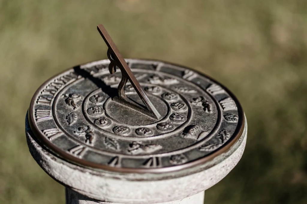 Sundial and Signs, from Calendars: How We Carved Time into Days