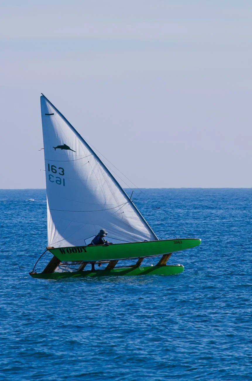 Single Sailor, from Canoes: The Boats That Settled the Pacific