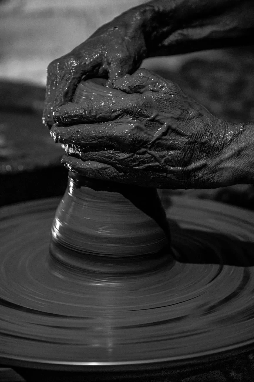 The Potter's Hand, from Ceramics: The Oldest Craft
