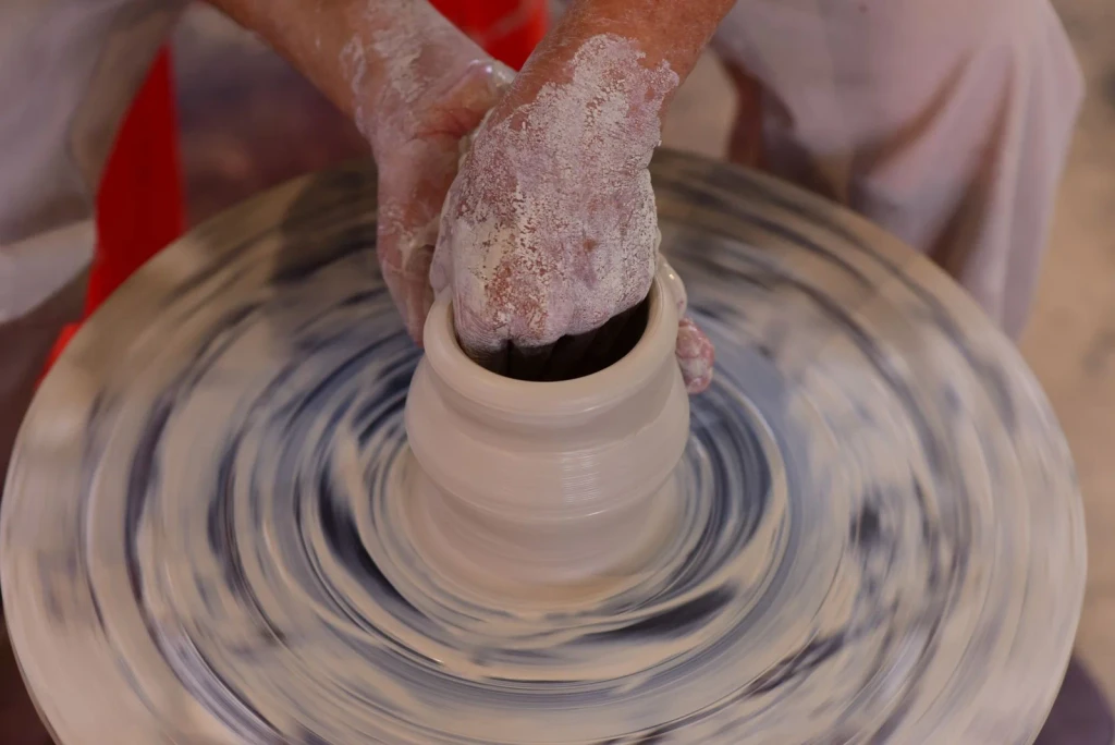 Shaping Clay, from Ceramics