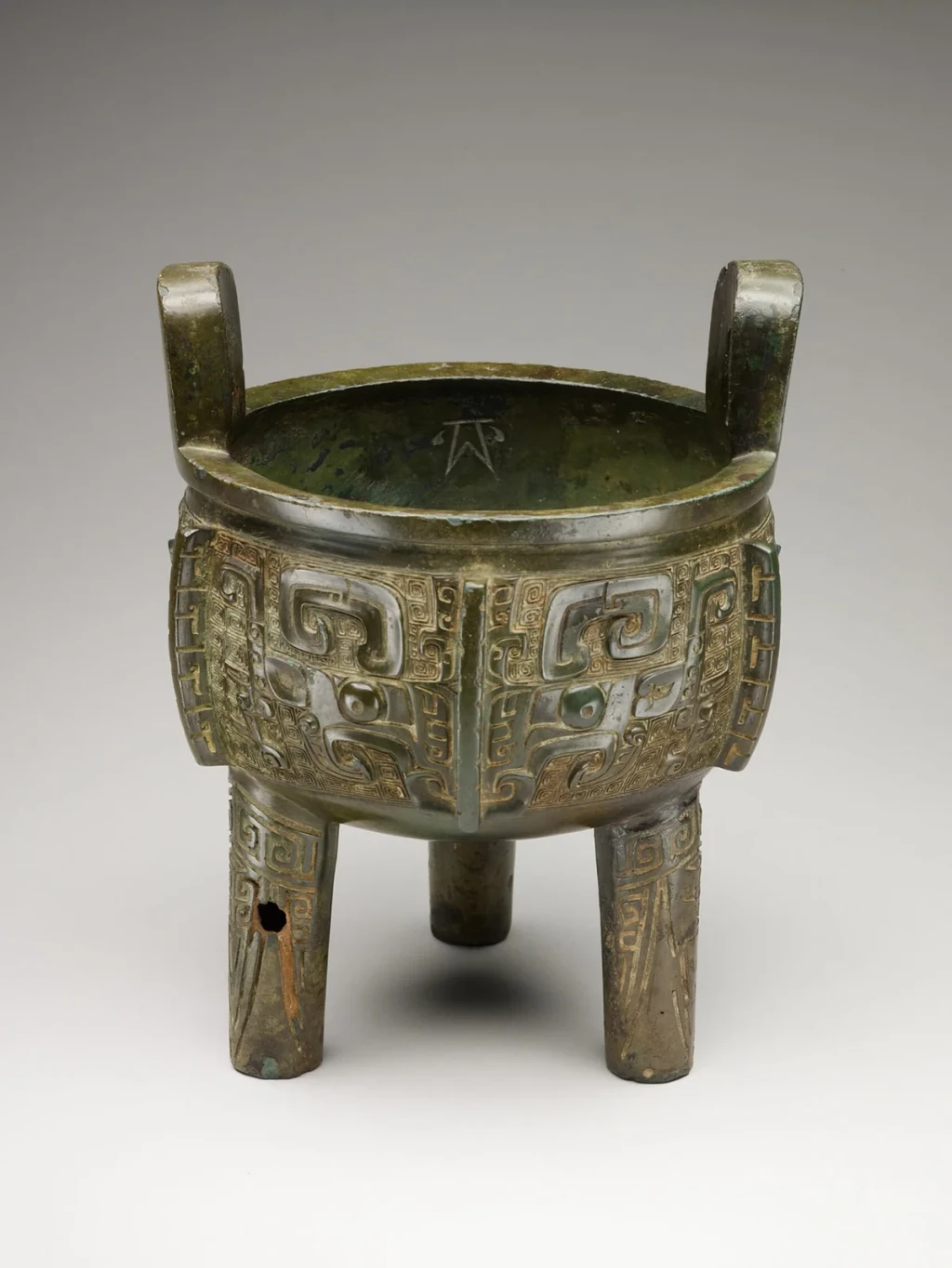 Tripod Cauldron of Ran (Ran ding), from Chinese Art: Ink, Jade and Porcelain
