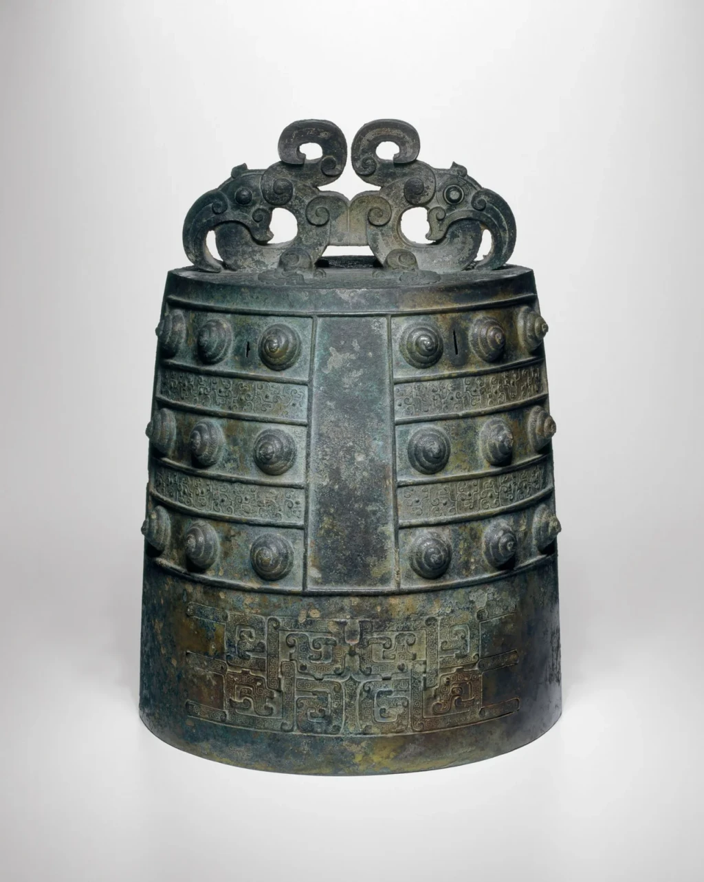 Suspension Bell (Bo) 东周时期青铜镈, from Chinese Art: Ink, Jade and Porcelain