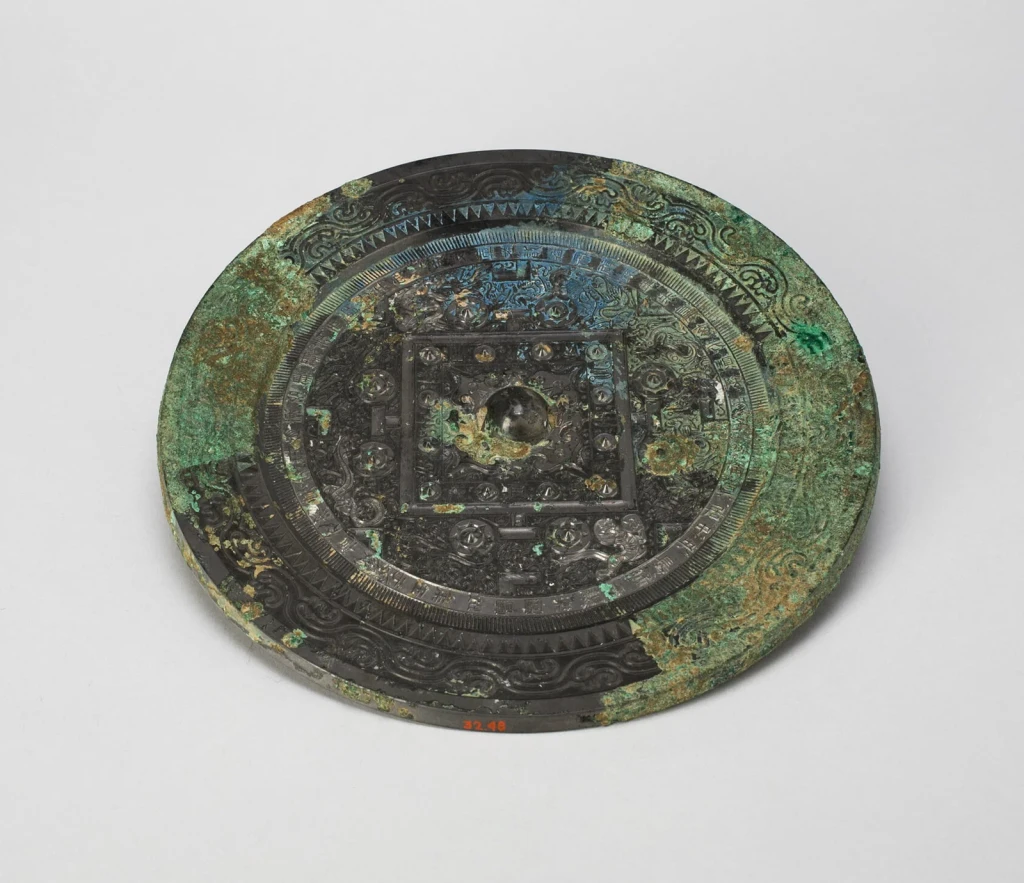 Mirror with "TLV" Pattern, from Chinese Art