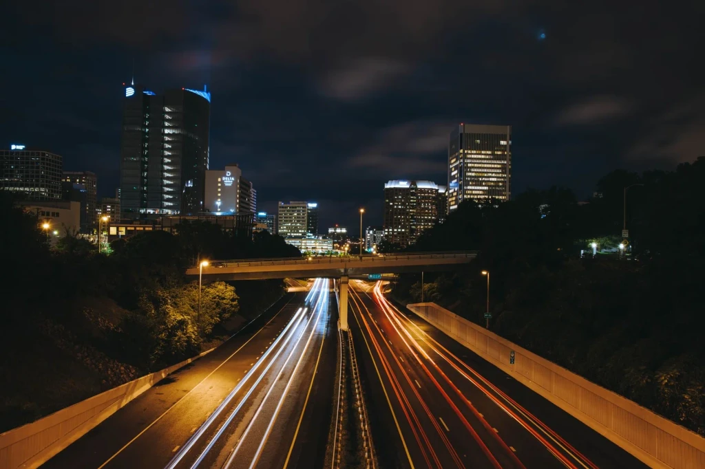 Movement and Light, from Cities at Night: Light, Work and Insomnia