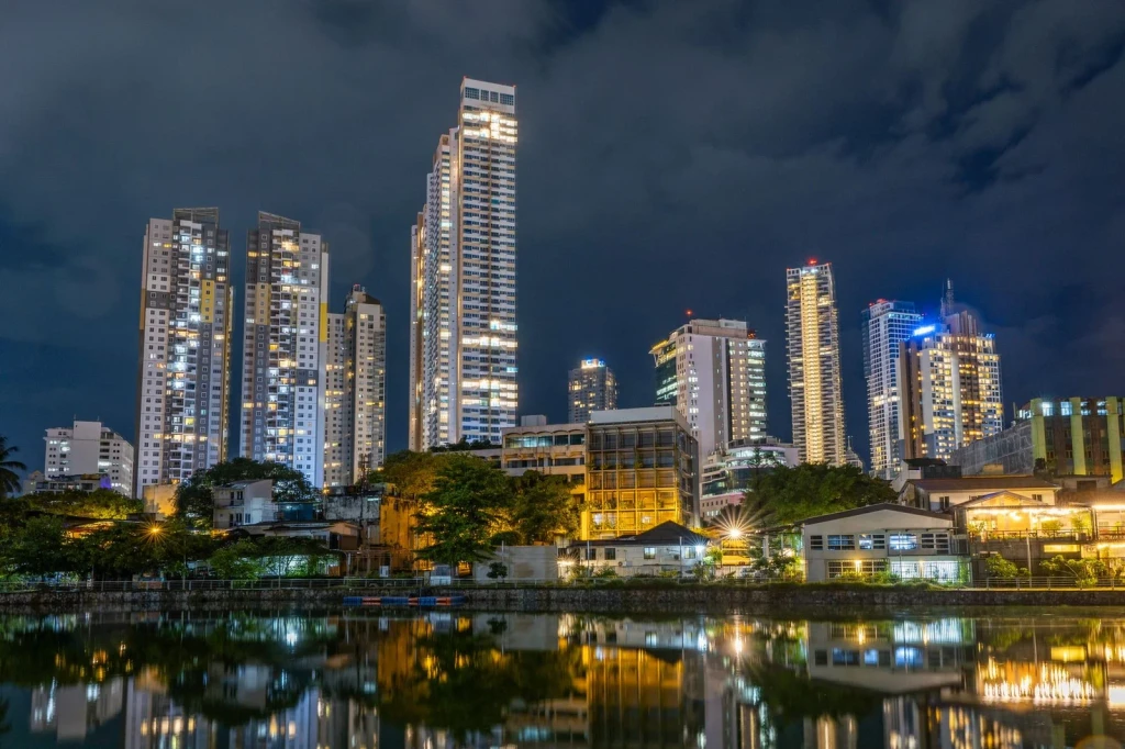 City in Water, from Cities at Night: Light, Work and Insomnia