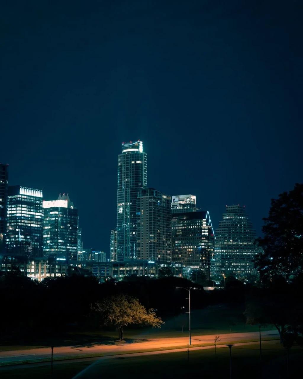 Austin After Dark, from Cities at Night: Light, Work and Insomnia