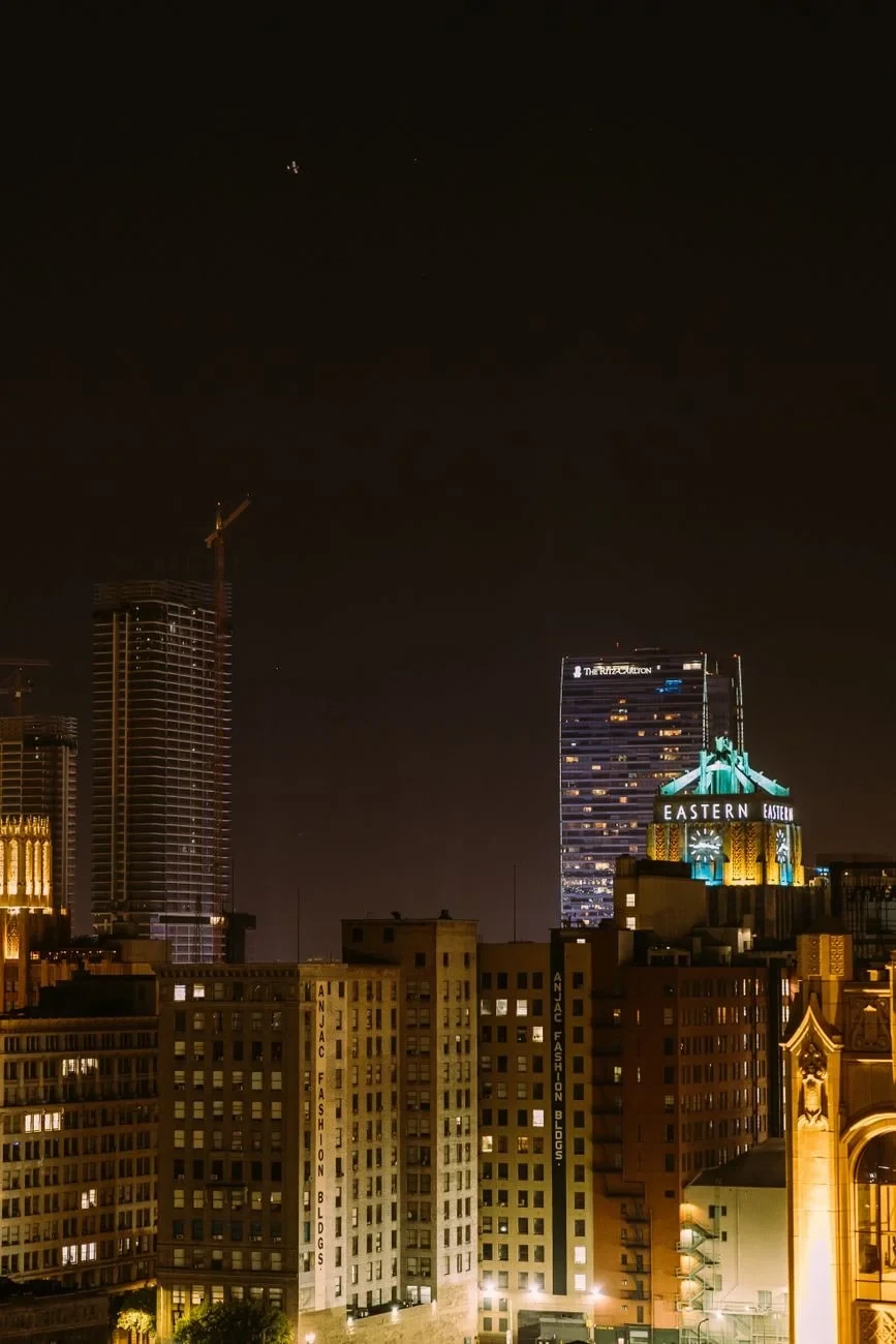 Eastern Architecture at Night, from Cities at Night