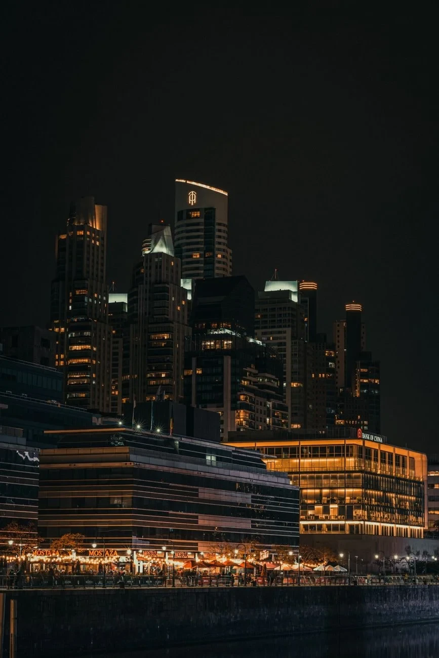 Glowing Towers, from Cities at Night