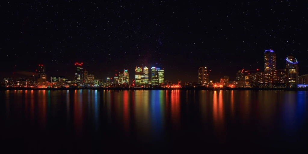 Starlit Reflections, from Cities at Night