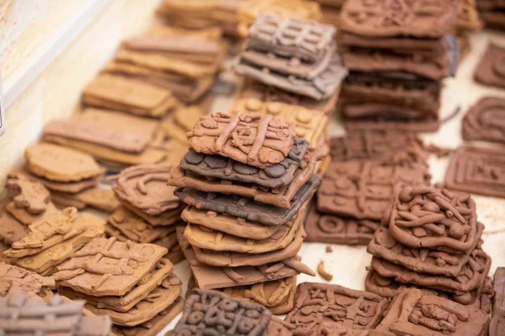 Stacked Archives, from Clay Tablets: The First Hard Drives