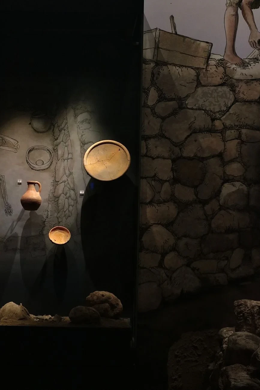 Museum Display, from Clay Tablets: The First Hard Drives