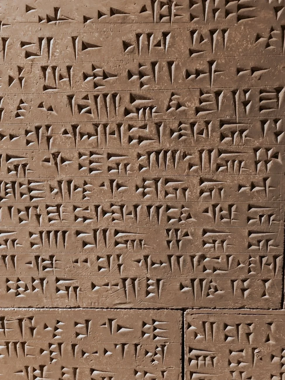 Cuneiform Inscriptions, from Clay Tablets: The First Hard Drives