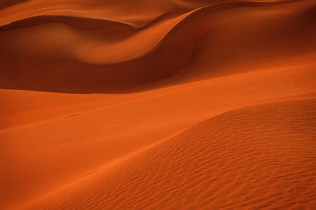 Red Dunes at Dusk, from How Deserts Stay Alive