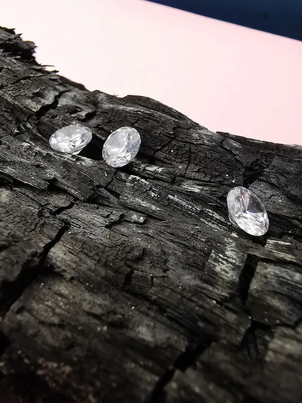 Three Stones, from Diamonds: Carbon Under Pressure