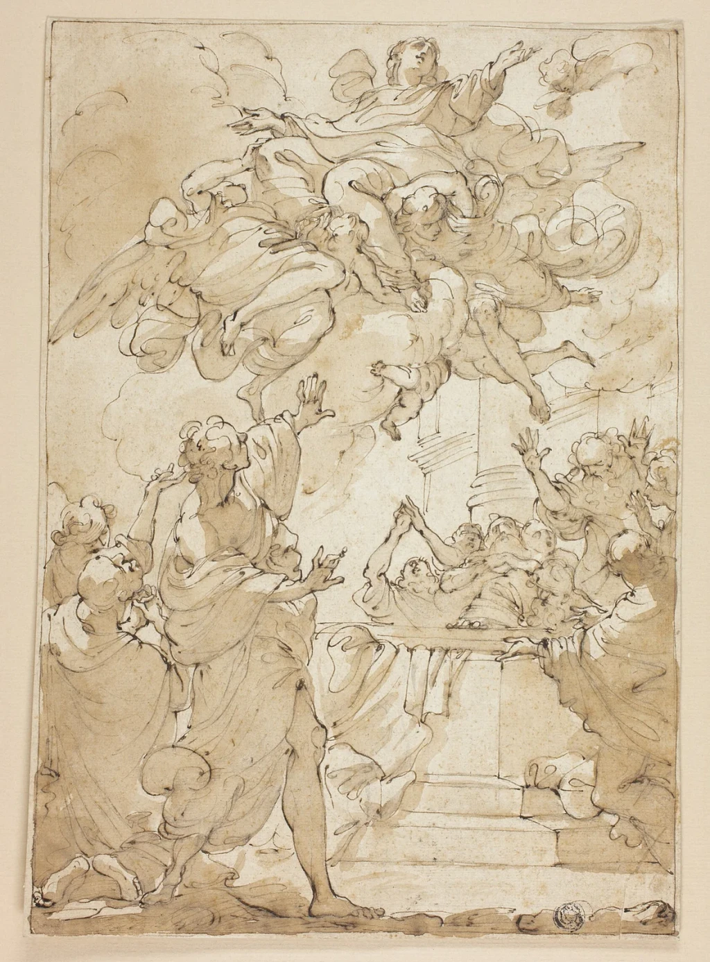 Assumption of the Virgin, from Drawing Is Thinking