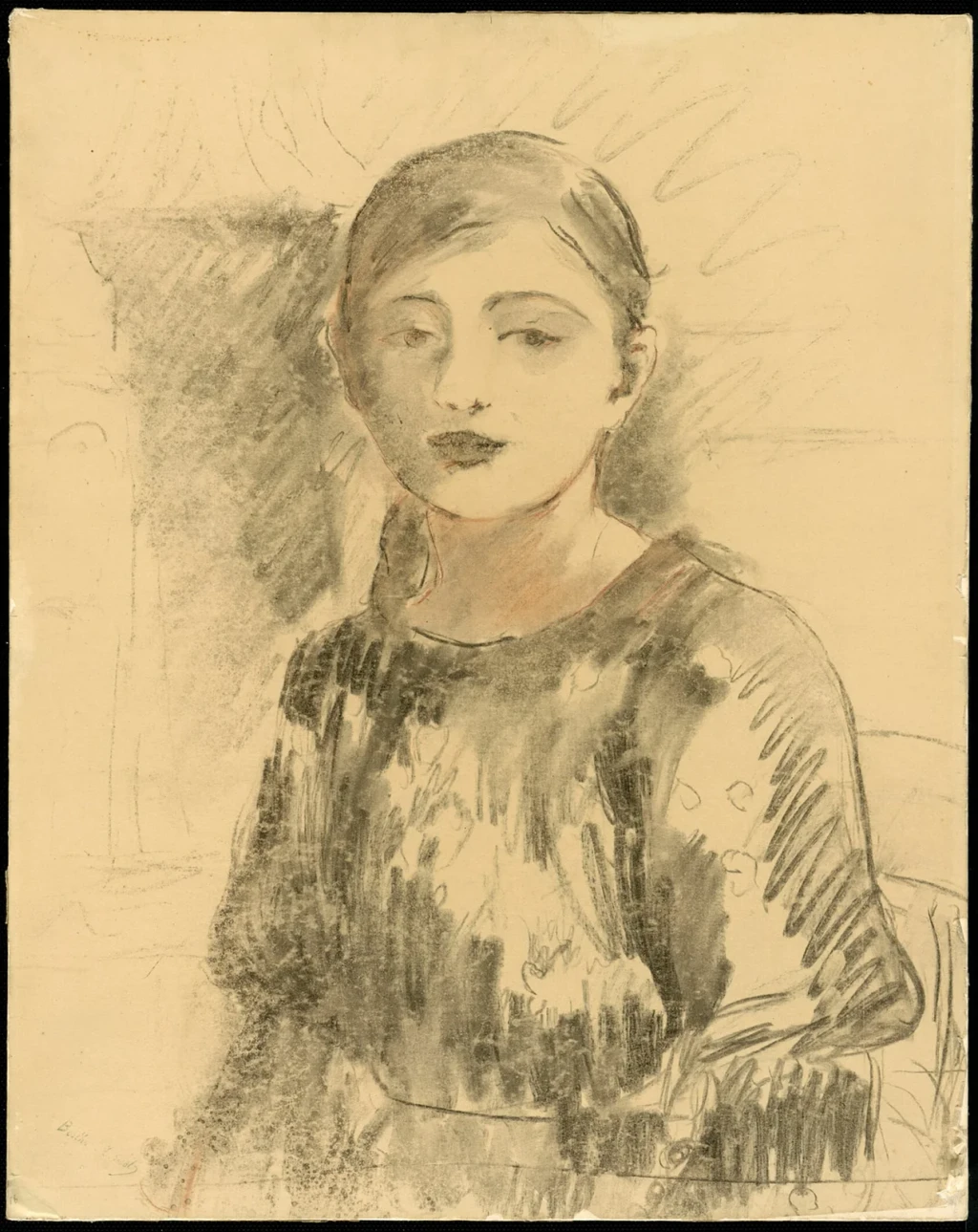 Portrait of Julie Manet, from Drawing Is Thinking