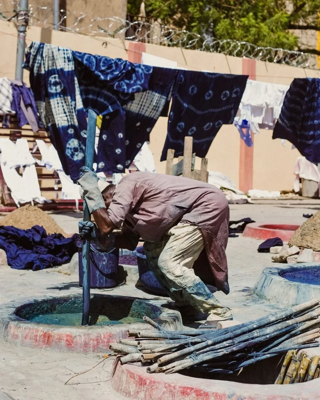 Sun and Dye, from Dyes: The Chemistry That Made the World Vivid