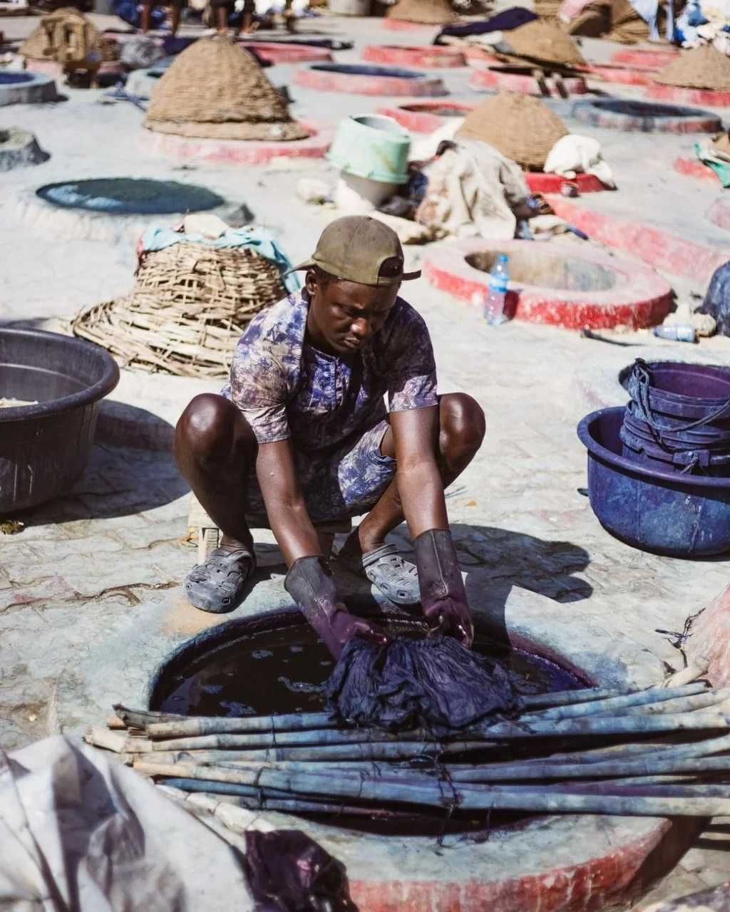 The **Dye Pits**, from Dyes: The Chemistry That Made the World Vivid