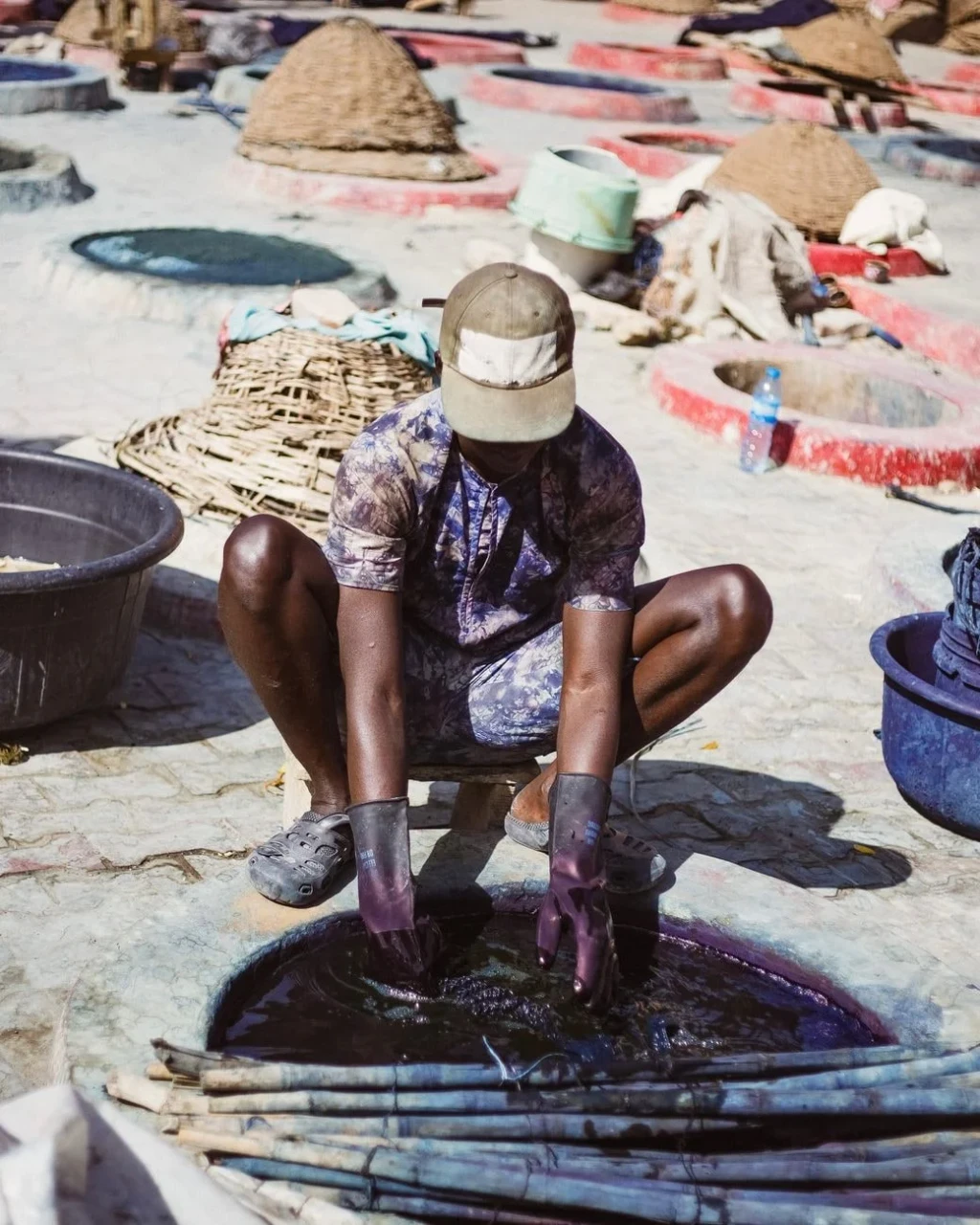 Outdoor Workshop, from Dyes: The Chemistry That Made the World Vivid