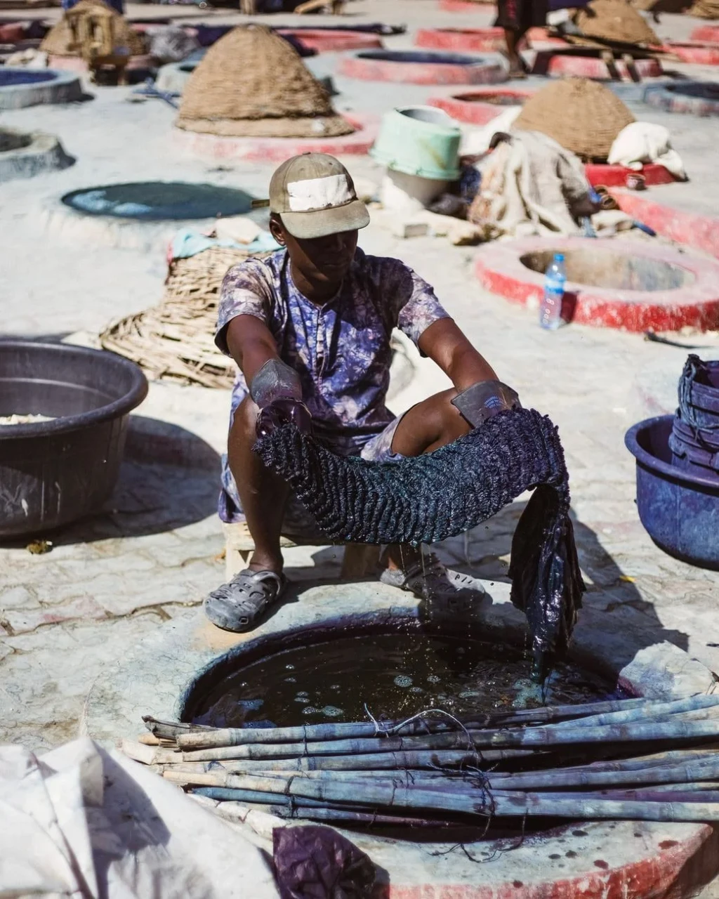 Indigo **Craftsmanship**, from Dyes: The Chemistry That Made the World Vivid
