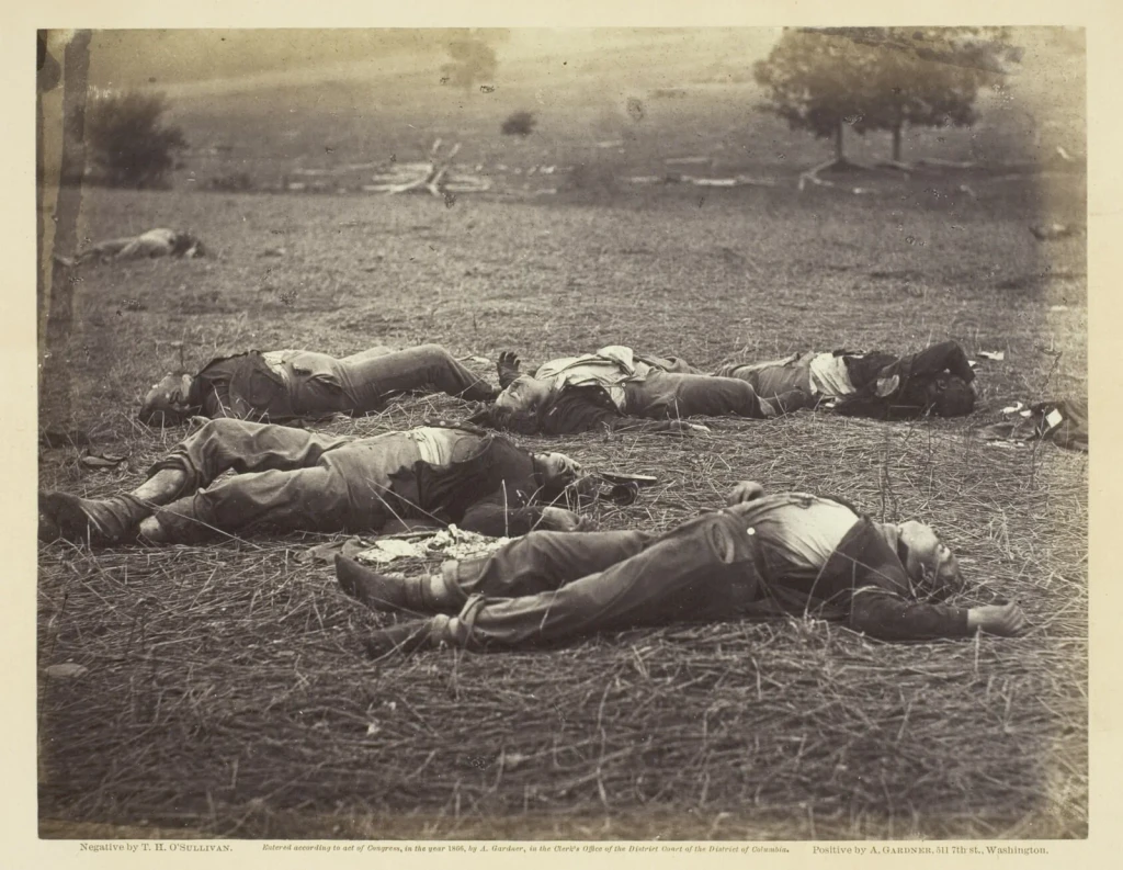 Field Where General Reynolds Fell, Gettysburg, from Early Photography Was a Chemical Miracle
