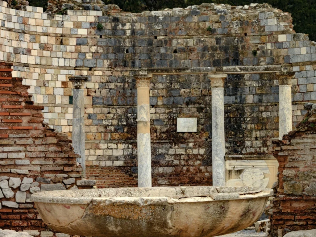 Ancient Walls and Columns, from Every Harbour Began as a Promise